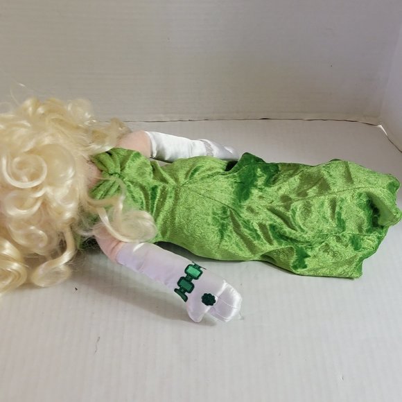 Disney Parks Green Dress Gown The Muppets Miss Piggy Tall Plush Doll 20" - Picture 12 of 16